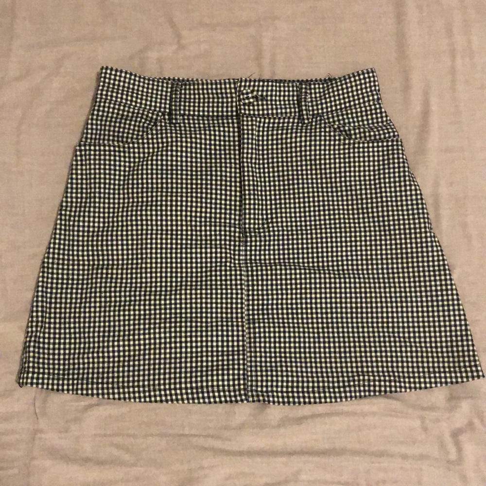 Black and white gingham mini!
